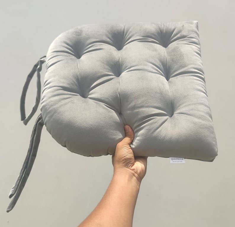 Handmade Chair Pads Chair Pads Velvet Chair Padsoutdoor Etsy