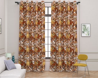 Custom linen curtains, Double pleat curtains, more colors, Blackout curtains, Linen window drapes , window curtains , pencil pleat curtain