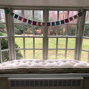 Custom French Cushion | Custom Tufted Cushion | Sofa | Custom Bench Cushion | Customized Tufted Cushion | Custom Size Window Seat Cushion