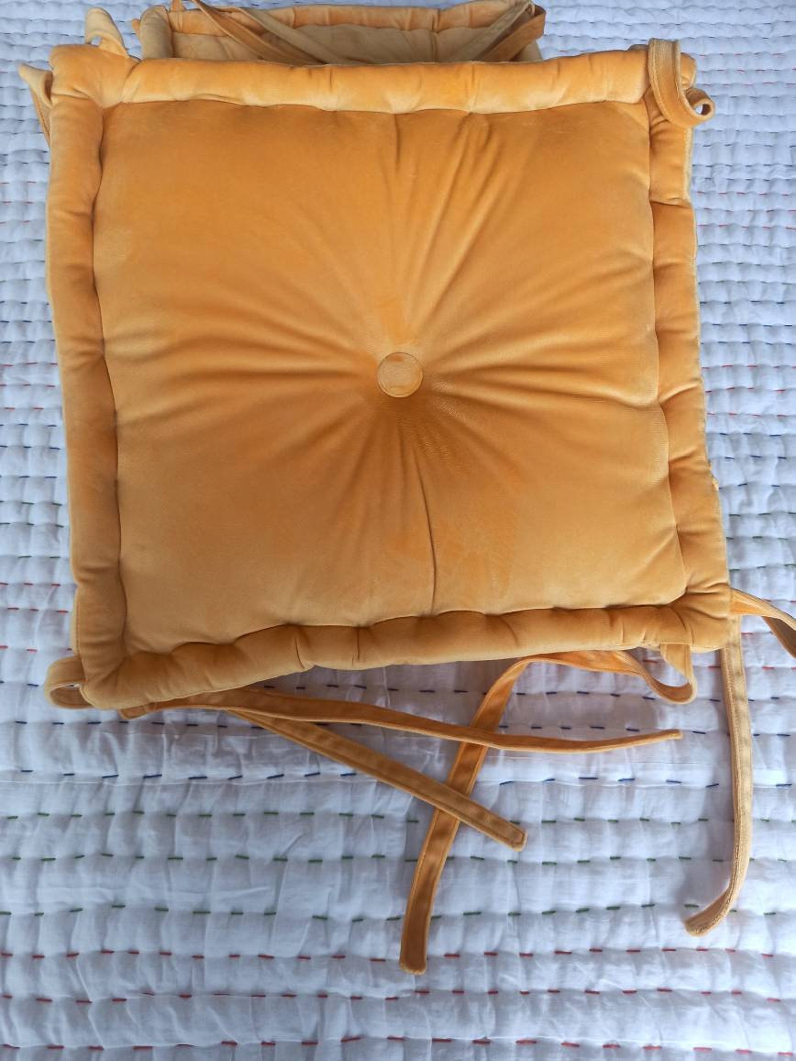 Custom French mattress cushions Classic Box cushion French Etsy