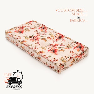 Window Seat Cushion | Bench Seat Cushion | Mudroom Cushion | Banquette Cushion | Custom Seat Cushion | Nook Cushion