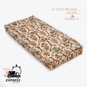 4&quot; Bench cushion Custom bench cushion Cushion for bench Indoor Bench Cushion Custom bench Custom cushion Window seat cushion nook cushion