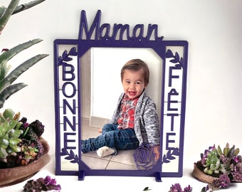Happy Mother's Day vertical photo frame