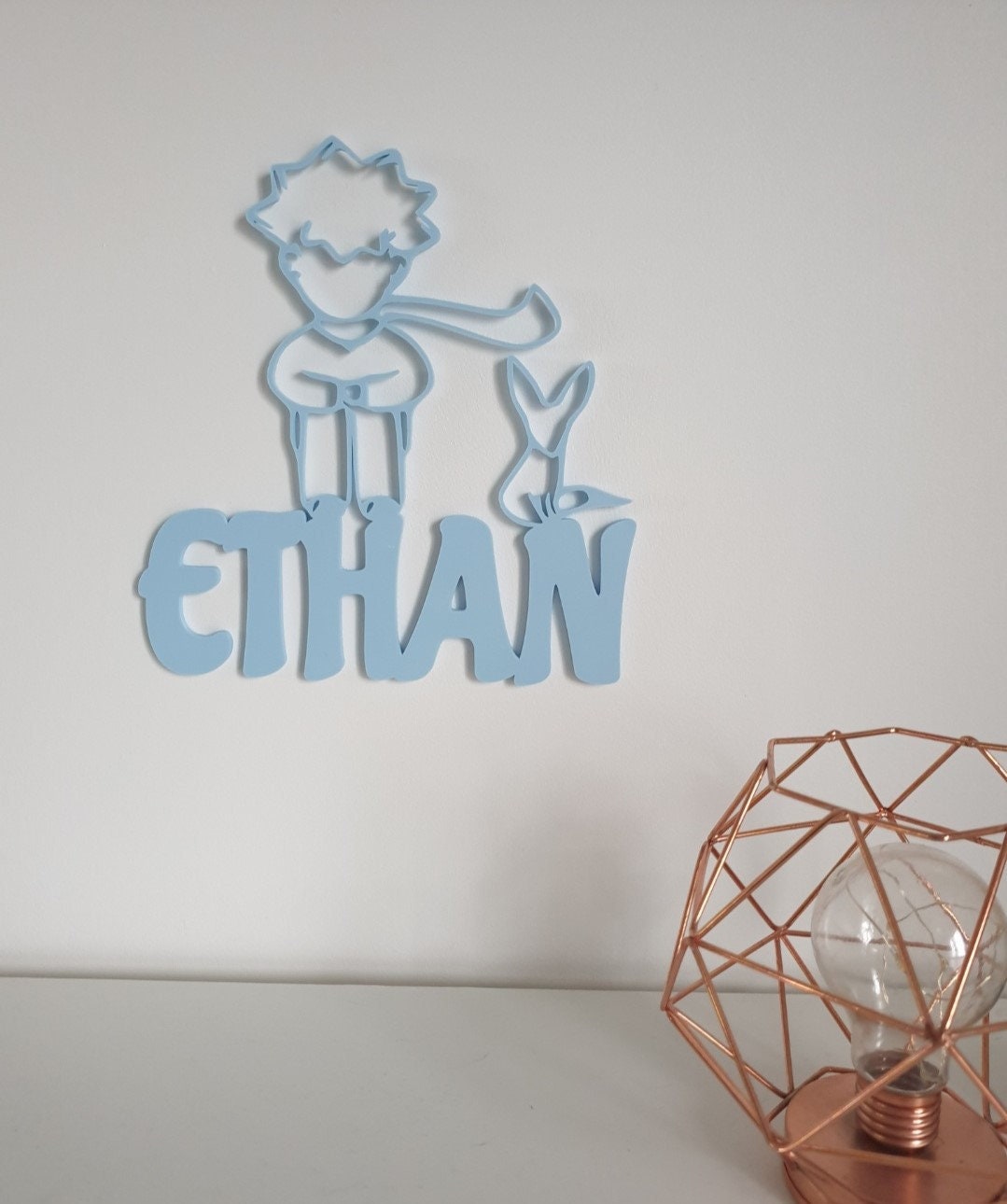 Décoration de Porte Personnalisée en 3D Petit Prince