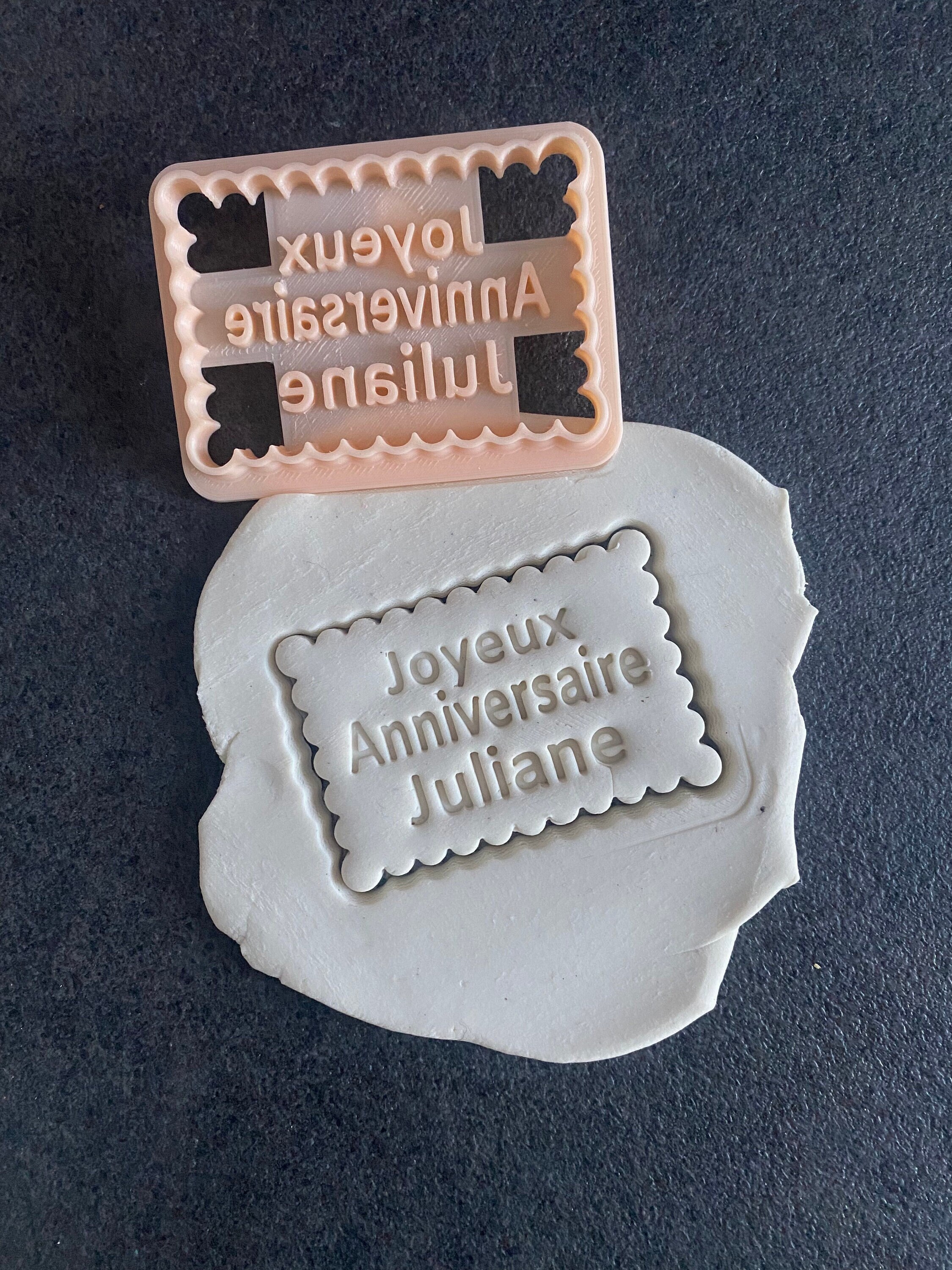 Emporte Pièce Personnalisé Joyeux Anniversaire