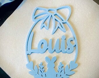 Personalized Easter decoration / Place card