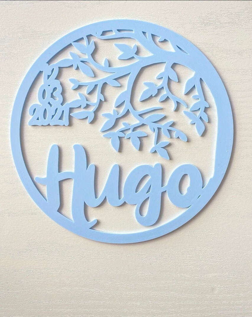 Décoration Murale Ronde Personnalisée en 3D