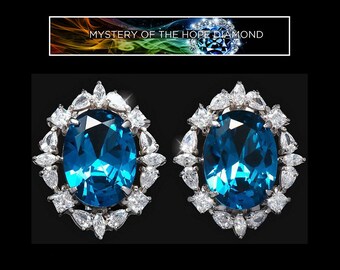 Hope Diamond Blue Etsy