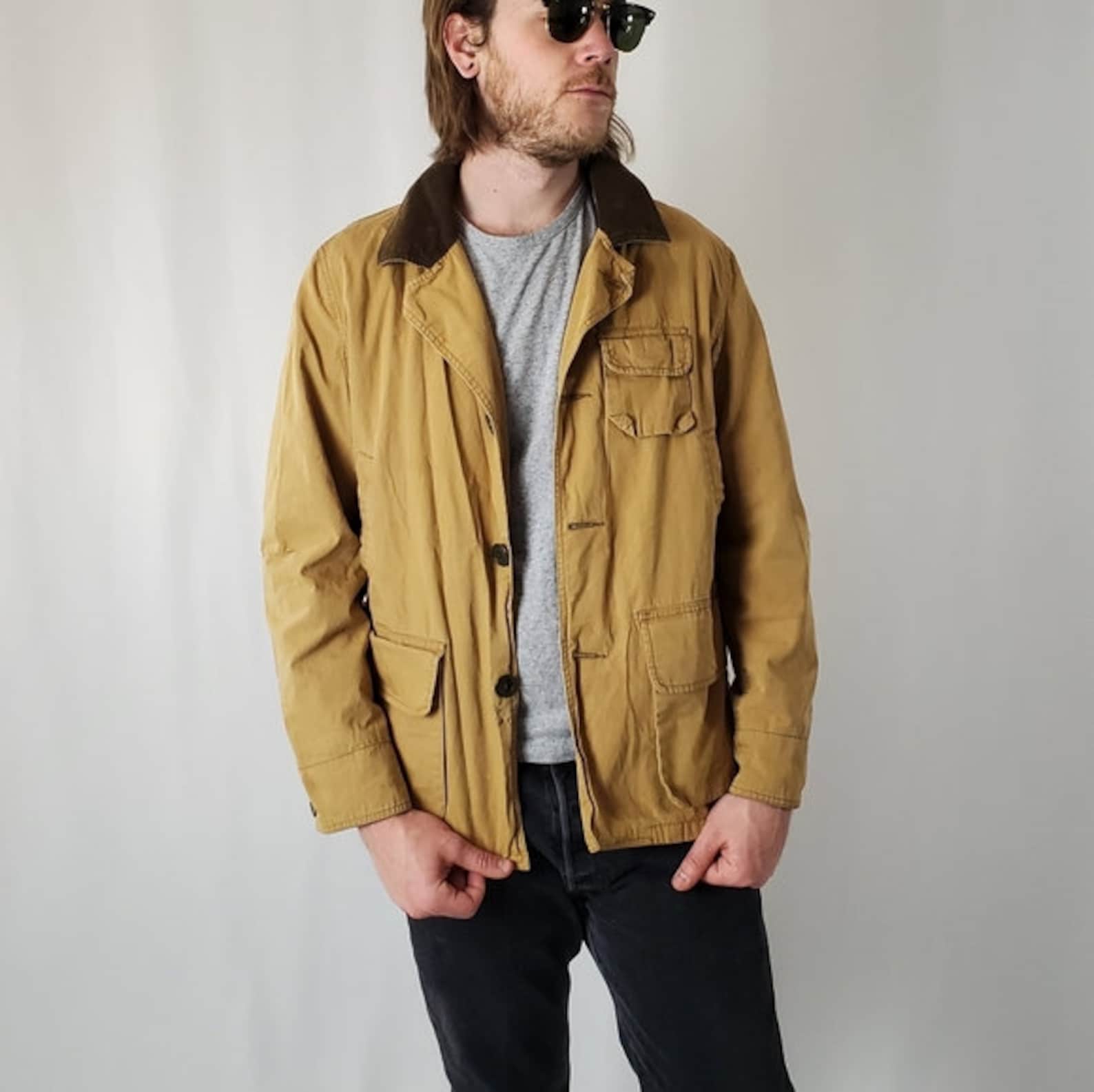 J. Crew Vintage Flannel Field Barn Chore Jacket Etsy