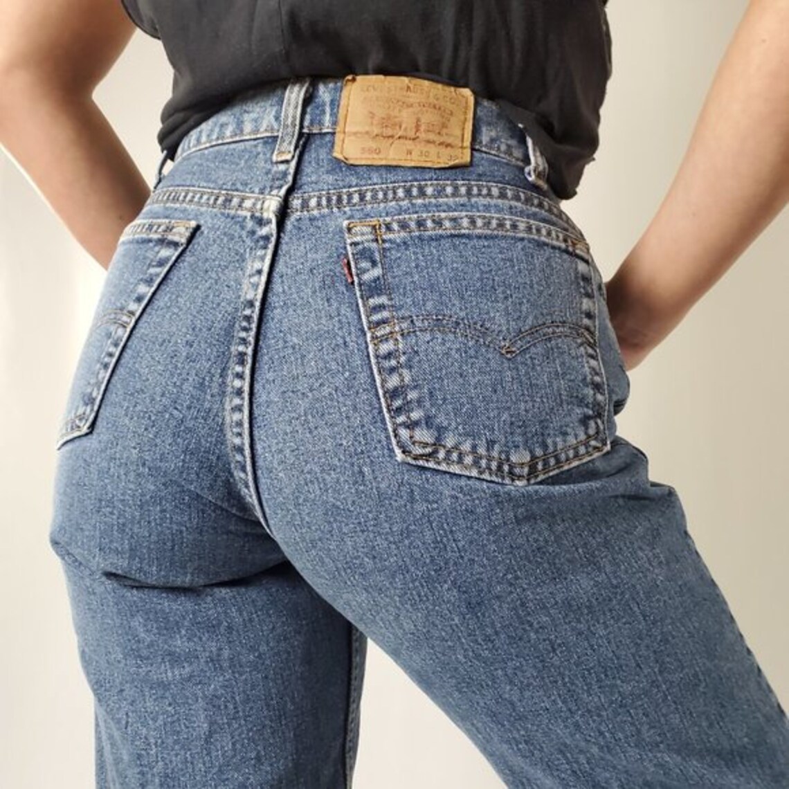 wedgie mom jeans