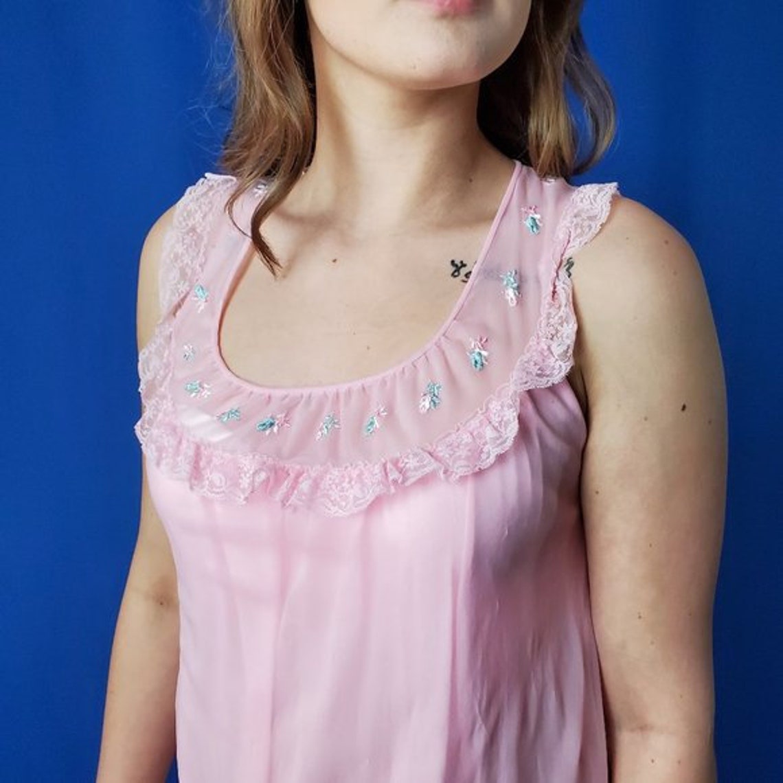 Vintage 60s 70s Babydoll Negligee Teddy Etsy