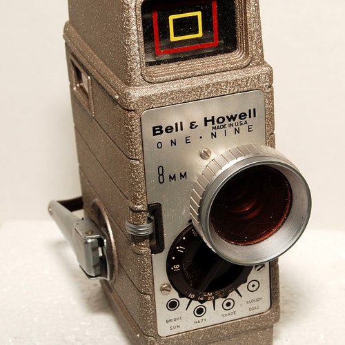 8mm Movie Camera Vintage Bell and Howell Autoload Perpetua Etsy