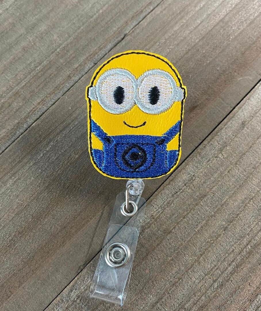 NEW Minion Card Holder Retractable, Despicable Me, Work School ID Badge,  USA