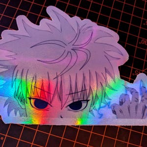 KILLUA / HxH / (HOLO) - 6" - Vinilo premium laminado Peeker