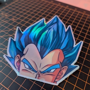 Príncipe Azul del Orgullo - Vegeta (HOLO) - Figura de vinilo premium laminado de 6"