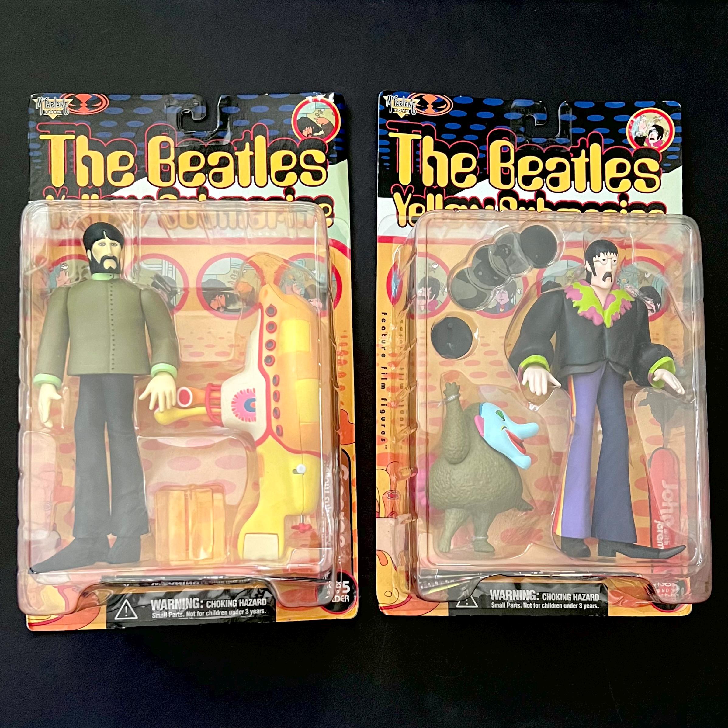 Yellow Submarine Beatles Figurines - Etsy