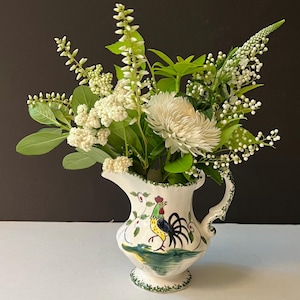 Rooster Creamer - Sweet mid-century collectible ceramic vase