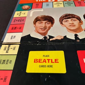 Beatles RARE Board Game - Original 1960s Flip Your Wig Game (board only)