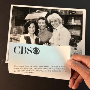 Original Dukes of Hazzard Press Release Photos - lot of 5