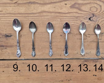 ヴィンテージ ヒルデスハイム ローズ ティースプーン - シルバー 835