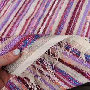 Washable rug, chindi rag rug, housewarming gift image 10