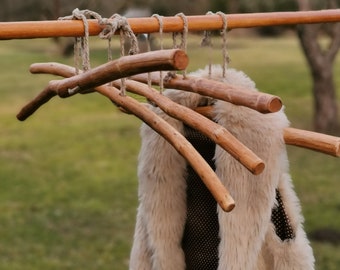 Coat hanger clothes, wooden hangers, clothing storage