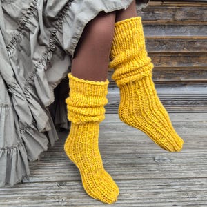 Wool socks women, cozy, knitted gift ideas for women