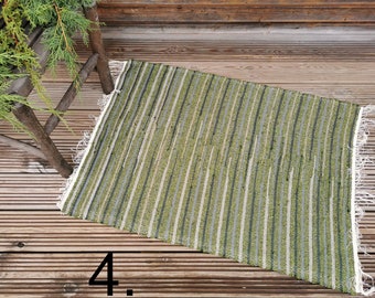 Washable rug, chindi rag rug, housewarming gift