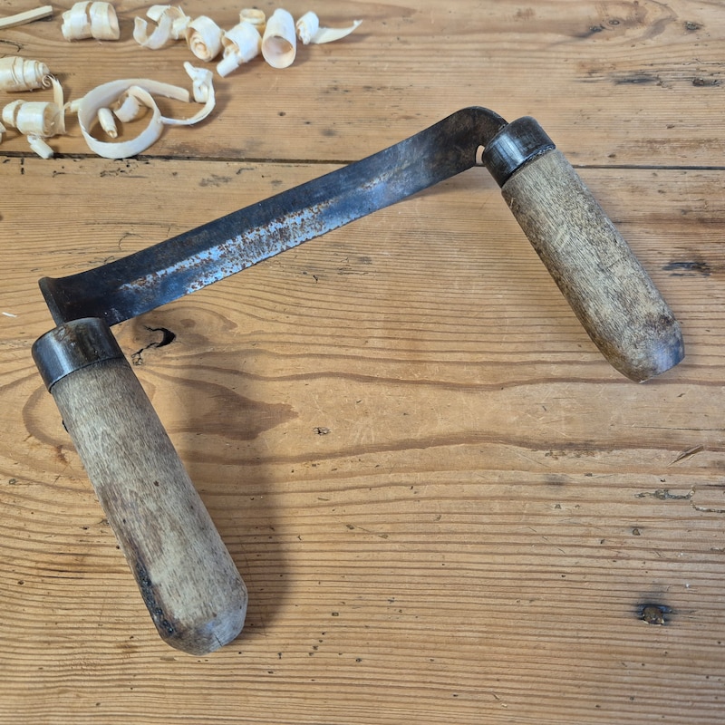 Antique Draw Knife Etsy