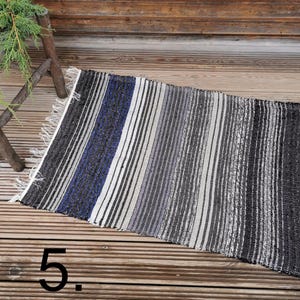 Washable rug, chindi rag rug, housewarming gift 5 = 47x31in/120x78cm