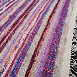 Washable rug, chindi rag rug, housewarming gift image 11