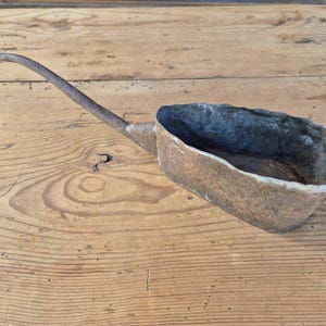 Antique tin oiler can, vintage car guy gift idea