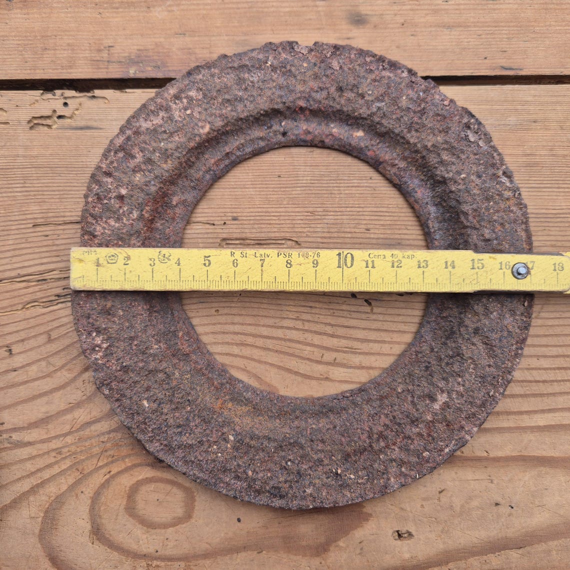 Rusty Metal Ring, Rusted Circle, Old Industrial Parts - Etsy