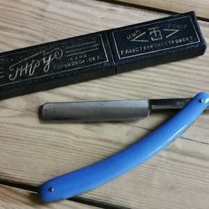 Straight razor, vintage beard knife