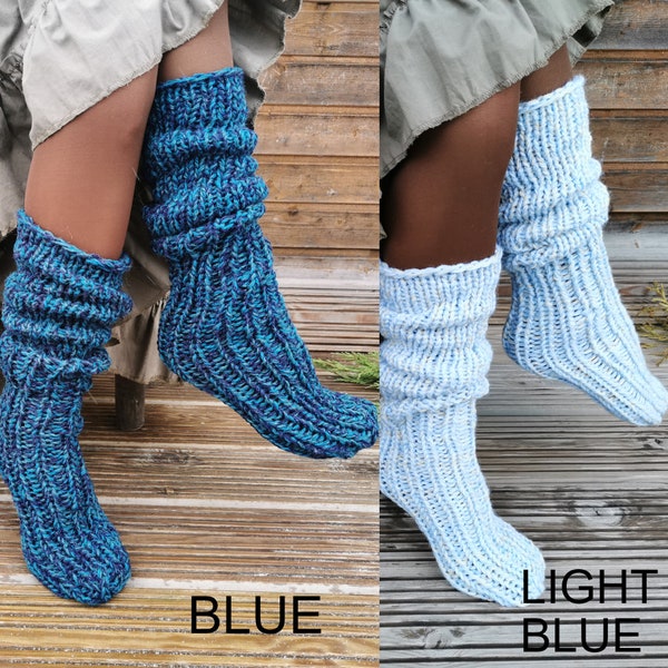 Wolle Socken Frauen , gemütlich, gestrickte Geschenkideen für Frauen