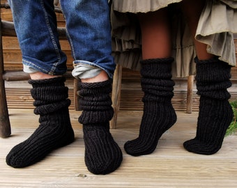 Wool socks for women and men, winter socks, his and hers gifts