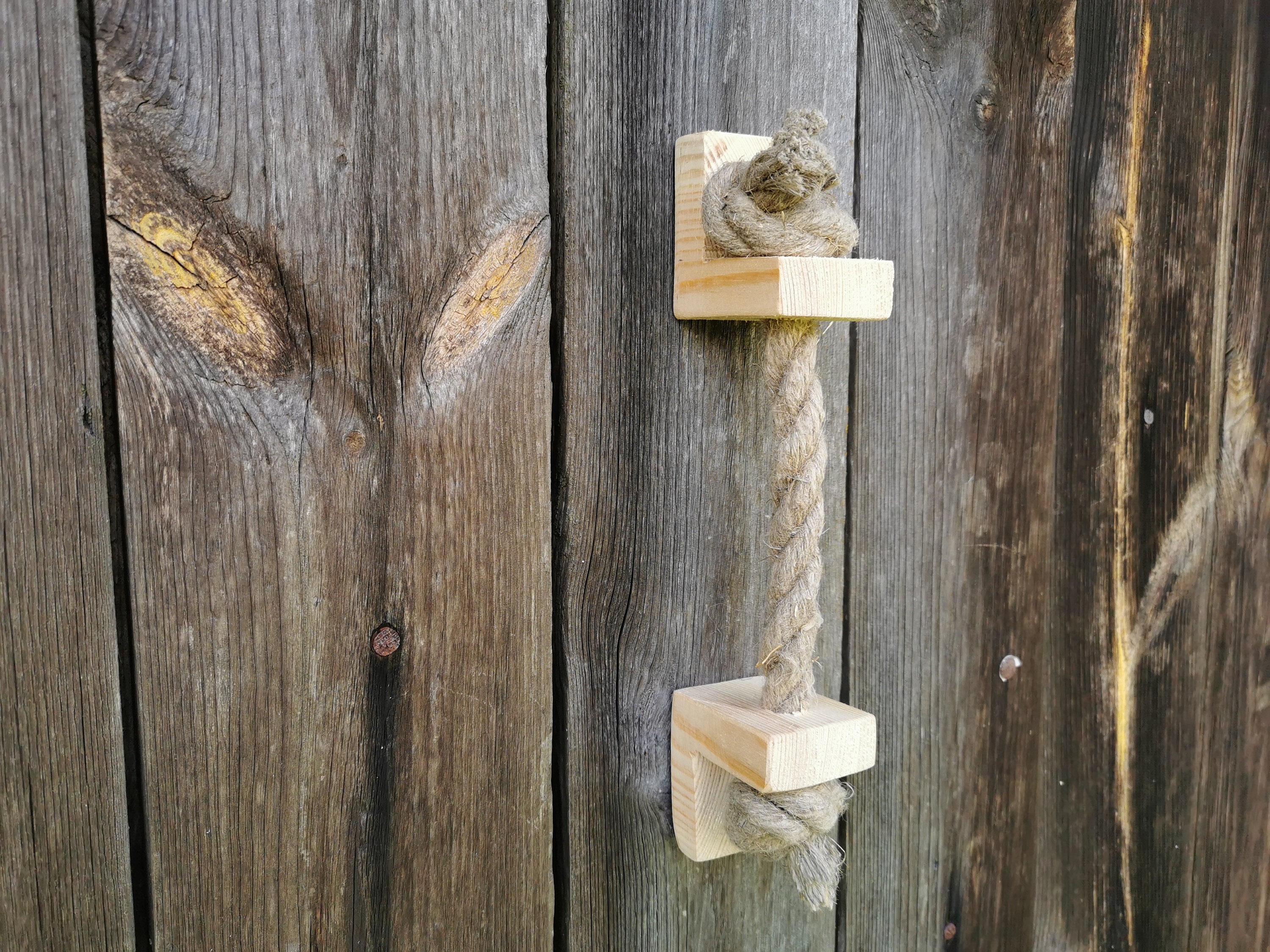 Rope door handles rustic hardware wood drawer pulls Etsy