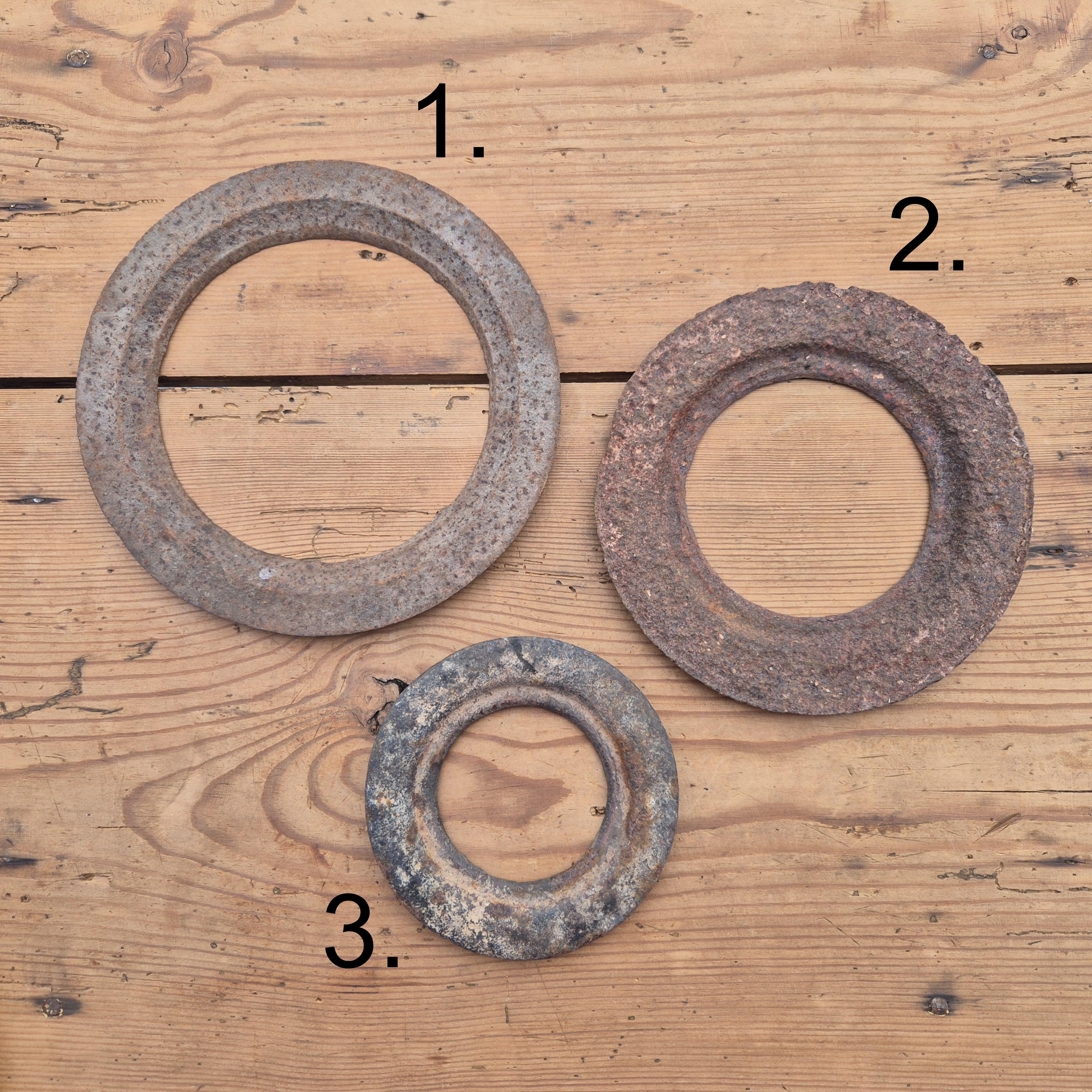 Rusty Metal Ring, Rusted Circle, Old Industrial Parts - Etsy
