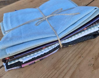 Wunderbare Beutelstoffreste, 1 Pfund Stoffreste und Schnipsel