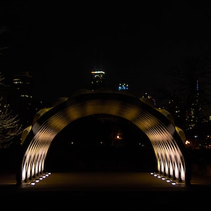 Chicago Lincoln Park at Night