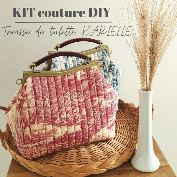 Kit DIY couture trousse de toilette Karielle