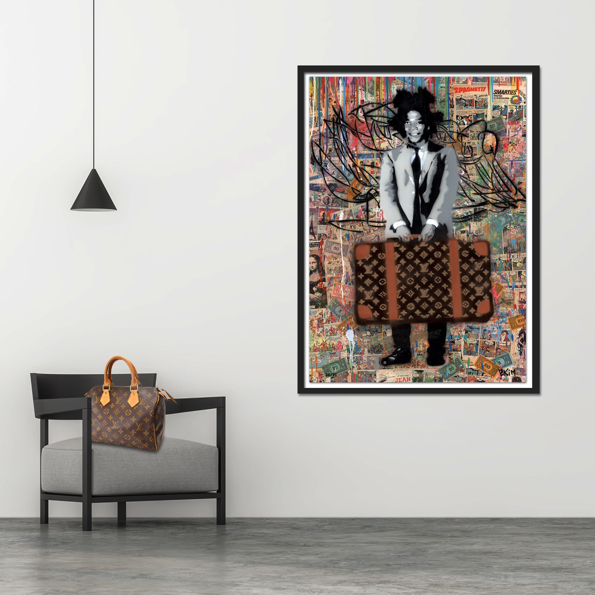 Louis Vuitton Gun Canvas Print / Canvas Art by Street Art - Fine Art America