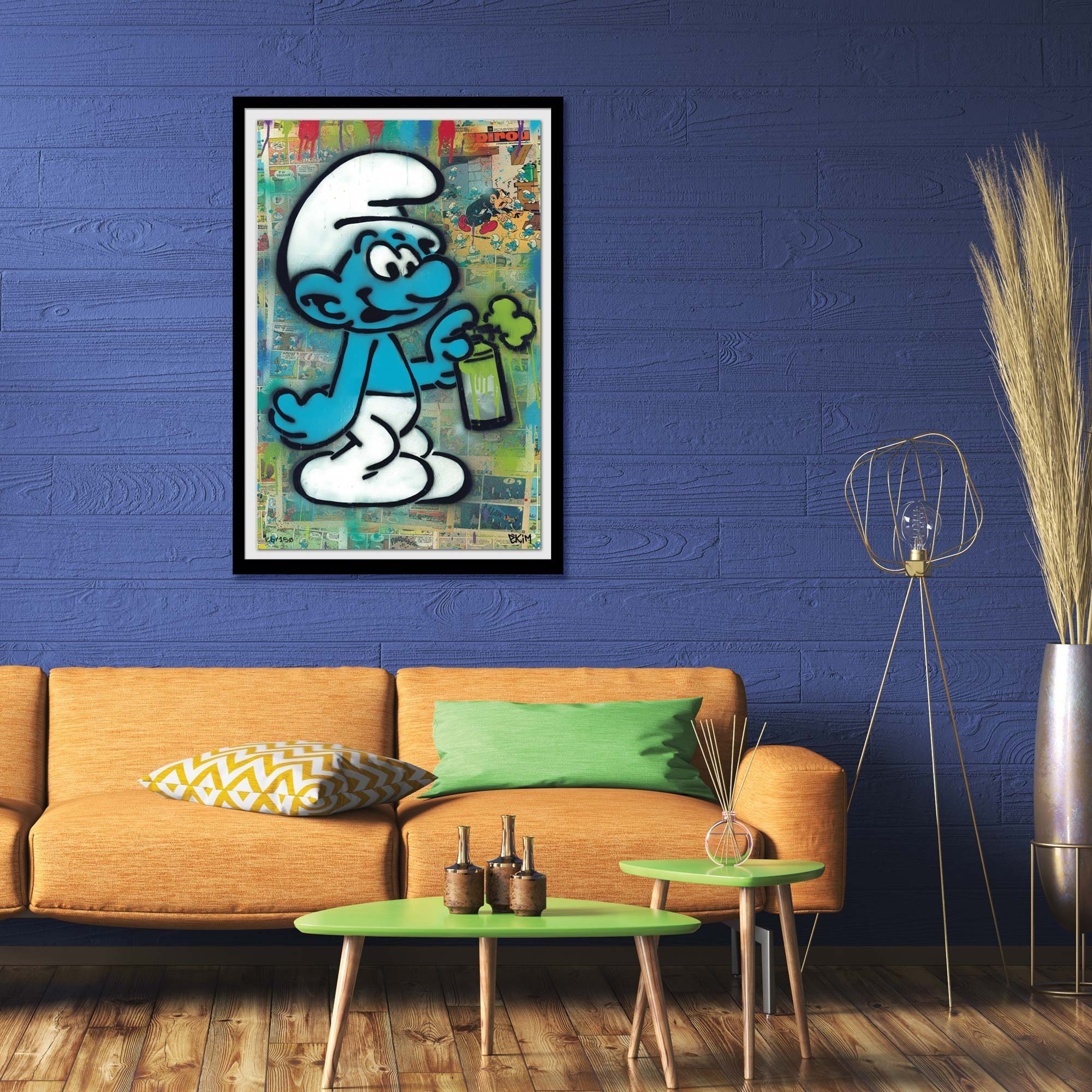 Smurfs poster - Etsy 日本