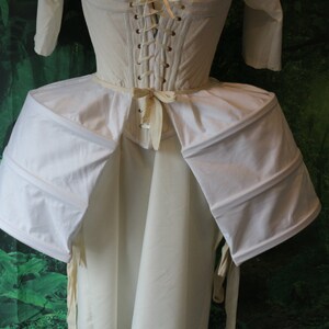 Historical based costume panniers, steel hoop, skirt support, undergarment for historically inspired costume, UK made