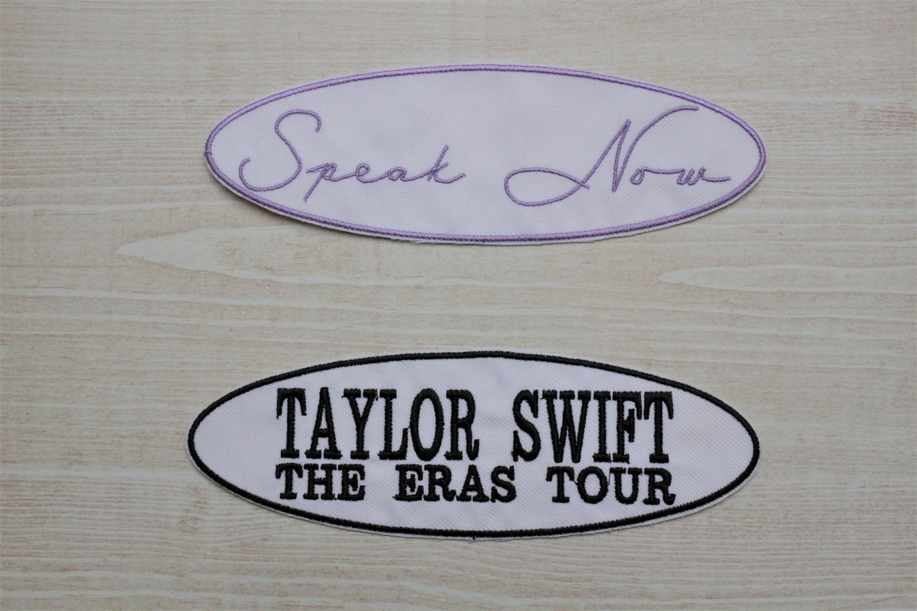 6 1989 by Taylor Swift Embroidered Patches 6 Taylor Swift 1989