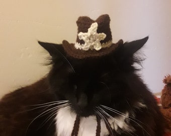 Cowboy hat/Cowboy hat for cats/Cowboy dog hat/Cat Cowboy/Small dog cowboy/Cowboy hat for Pet/Hat for Dogs/Cat hat/Cowboy hut