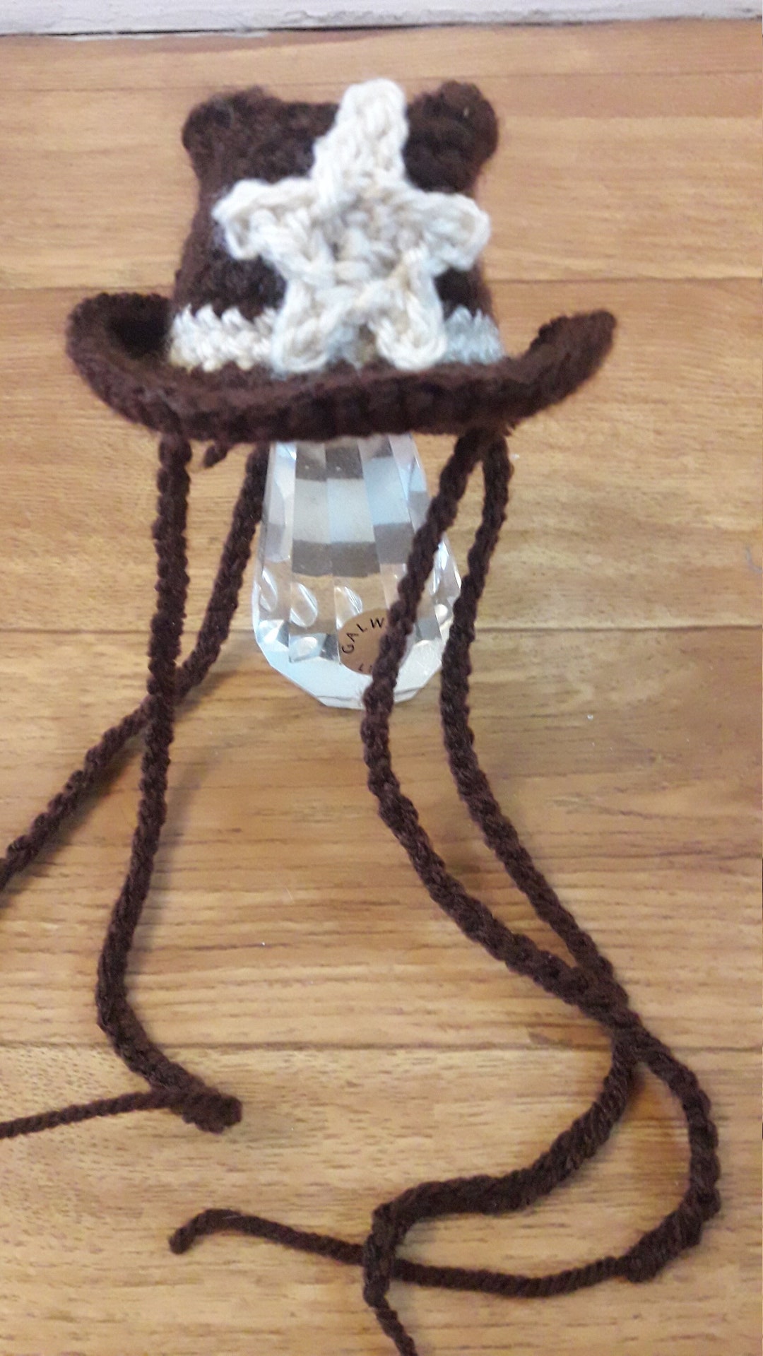 Chapeau De Cowboy Et Bandana Pour Chien – Ensemble Marron Et Rouge, Léger, Pour Fêtes, Anniversaires, Photos – Lavable à La Main