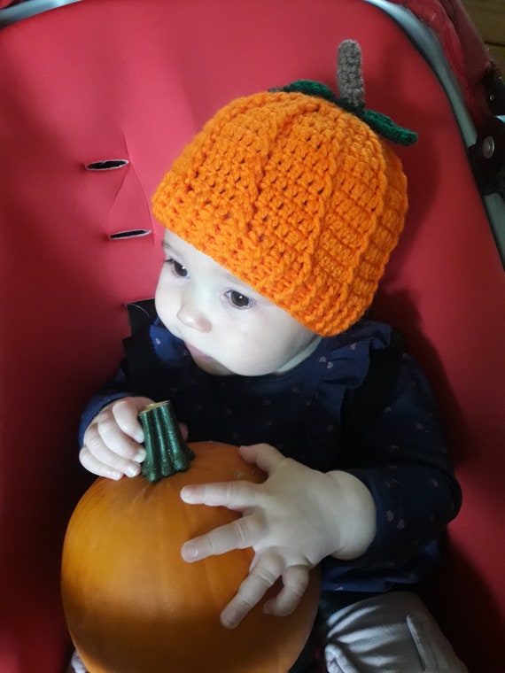 Baby Pumpkin Hat Baby Pumpkin Beanie 