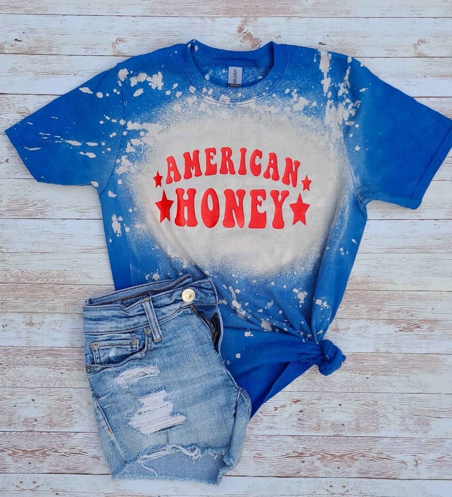 bleached fourth of july shirts