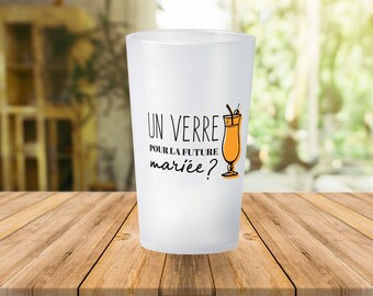 Personalized EVJF Cup - Reusable Ecocup - EVJF A glass for the bride-to-be